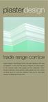 plasterdesign trade range cornice