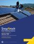 Solar Mounting Solutions. Series 100 Residential Roof Mount System Installation Manual. snapnrack.com Listed PV Mounting System