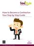 How to Become a Contractor: Your Step by Step Guide