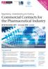 Commercial Contracts for the Pharmaceutical Industry