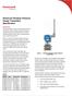 SmartLine Wireless Pressure Gauge Transmitter Specification