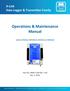 Operations & Maintenance Manual