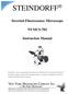 STEINDORFF. Inverted Fluorescence Microscope NYMCS-702. Instruction Manual