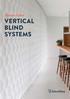 Silent Gliss VERTICAL BLIND SYSTEMS
