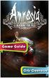 Amnesia - A Machine For Pigs Game Guide. 3rd edition Text by Cris Converse. eisbn