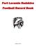 Fort Loramie Redskins Football Record Book