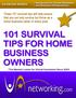 101 Survival Tips for Home Business Owners Page 2