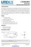 LT433NCRPA ADJUSTABLE PRECISION SHUNT REGULATION. General Description. Features. Applications. Block Diagram & Symbol 2017/06/16