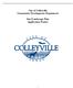 City of Colleyville Community Development Department. Site/Landscape Plan Application Packet