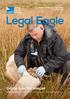 Legal Eagle. Game over for keeper. In this issue: Birdcrime 2017 Operation Thunderstorm Meet Superintendent Nick Lyall.