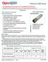 Platinum OEM Series. Datasheet PSPP-81DB27K020. SFP+ Optical Transceiver Product Features. Applications. Description