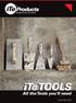 ite TOOLS All the Tools you ll need December 2018 ite TOOLS CATALOGUE 1 Back to index