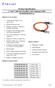 F i n i s a r. Product Specification C.wire 120 Gb/s Parallel Active Optical Cable FCBGD10CD1Cxx