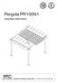 Pergola PR100N1. Assembly Instructions. Systems Trading Corporation Customer service: (877)