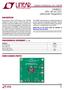 DEMO MANUAL DC1307B LTM8027: 60V, 4A DC/DC µmodule Regulator Description