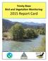 Trinity River Bird and Vegetation Monitoring: 2015 Report Card