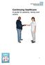Continuing healthcare A guide for patients, family and carers