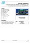 STEVAL-TDR003V1. 2-stage RF power amp: PD PD54008L-E + LPF N-channel enhancement-mode lateral MOSFETs. Feature. Description