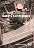 Annual Offshore Safety Conference 2016