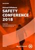 Annual Offshore SAFETY CONFERENCE 2018