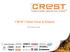 CREST Cluster Focus & Projects. 23rd February 2015