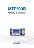 MTP200B WLAN / BT LE Tester
