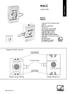 RSCC. Data Sheet. Load cells. Special features. Diagram of RSCC load cell. Design: 500 kg to 5 t. Design: 50 kg to 200 kg. B