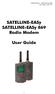 SATELLINE-EASy SATELLINE-EASy 869 Radio Modem User Guide