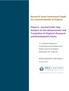 Research-Asset Assessment Study for Commonwealth of Virginia: