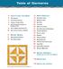 Table of Contents. 13 Quilt Patterns 6 The Patterns 6 The Border Glossary 8 Coping or Fudge Strips 8 Determining the Number of Borders to Use