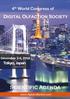 Digital Olfaction Society Fourth World Congress December 3-4, 2018 Tokyo Institute of Technology 1