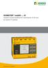 ISOMETER iso685- -B. Insulation monitoring device for unearthed AC, AC/DC and DC systems (IT systems) Preliminary data sheet