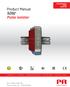 Product Manual 5202 Pulse isolator