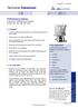 Technical Datasheet. Performance Series Pressure Difference Switch Models: 301, 303, 304, 381 & 384. Performance Series. Key Features.