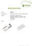 SPECIFICATION. Product Name : Dual-Band 2.4/5GHz Wi-Fi Ceramic SMD Antenna