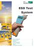 ESD Test System. Immunity Tests