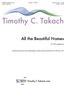 Timothy C. Takach. All the Beautiful Names. for SATB a cappella choir
