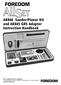 AK846 Sander/Planer Kit and AK845 GRS Adapter Instruction Handbook