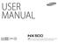 USER MANUAL. ENG This user manual includes detailed usage instructions for your camera. Please read this manual thoroughly.