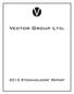 Vector Group Ltd Stockholders Report
