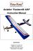 Aviator Trainer40 ARF Instruction Manual Specifications
