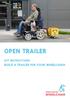 OPEN TRAILER DIY INSTRUCTIONS BUILD A TRAILER FOR YOUR WHEELCHAIR
