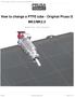 How to change a PTFE tube - Original Prusa i3 MK3/MK2.5