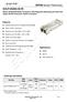 850nm SFP28 Multi-Mode Transceiver, With Diagnostic Monitoring and Dual CDR Duplex SFP28 Transceiver, RoHS 6 Compliant. Fiber Type.