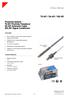 TQ 401 / EA 401 / IQS 451. Proximity System : TQ 401 Proximity Transducer EA 401 Extension Cable IQS 451 Signal Conditioner FEATURES