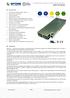 KEY FEATURES DESCRIPTION ITE AND SSL APPROVED, 1200 W AC-DC COMPACT, EFFICIENT, POWERSUPPLY DDP1200 SERIES