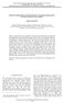 THE ANNALS OF DUNAREA DE JOS UNIVERSITY OF GALATI FASCICLE III, 2006 ISSN X ELECTROTECHNICS, ELECTRONICS, AUTOMATIC CONTROL, INFORMATICS