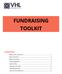 FUNDRAISING TOOLKIT Contents
