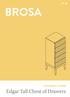 v1.0 ASSEMBLY GUIDE Edgar Tall Chest of Drawers