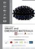 SMART MATERIALS MEET th World Congress on SMART and EMERGING MATERIALS. Smart and Emerging Materials-Future Prospects